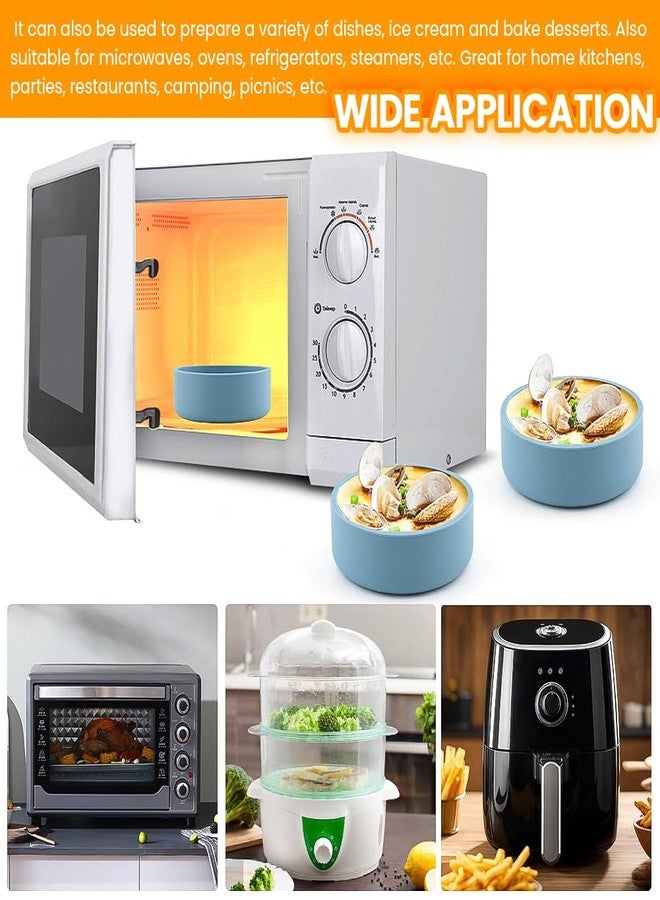 Restynic 3-Pack Silicone Egg Bite Molds for Air Fryer, Oven, Microwave & Instant Pot - Quick Breakfast Bites & Meal Prep - Image 3